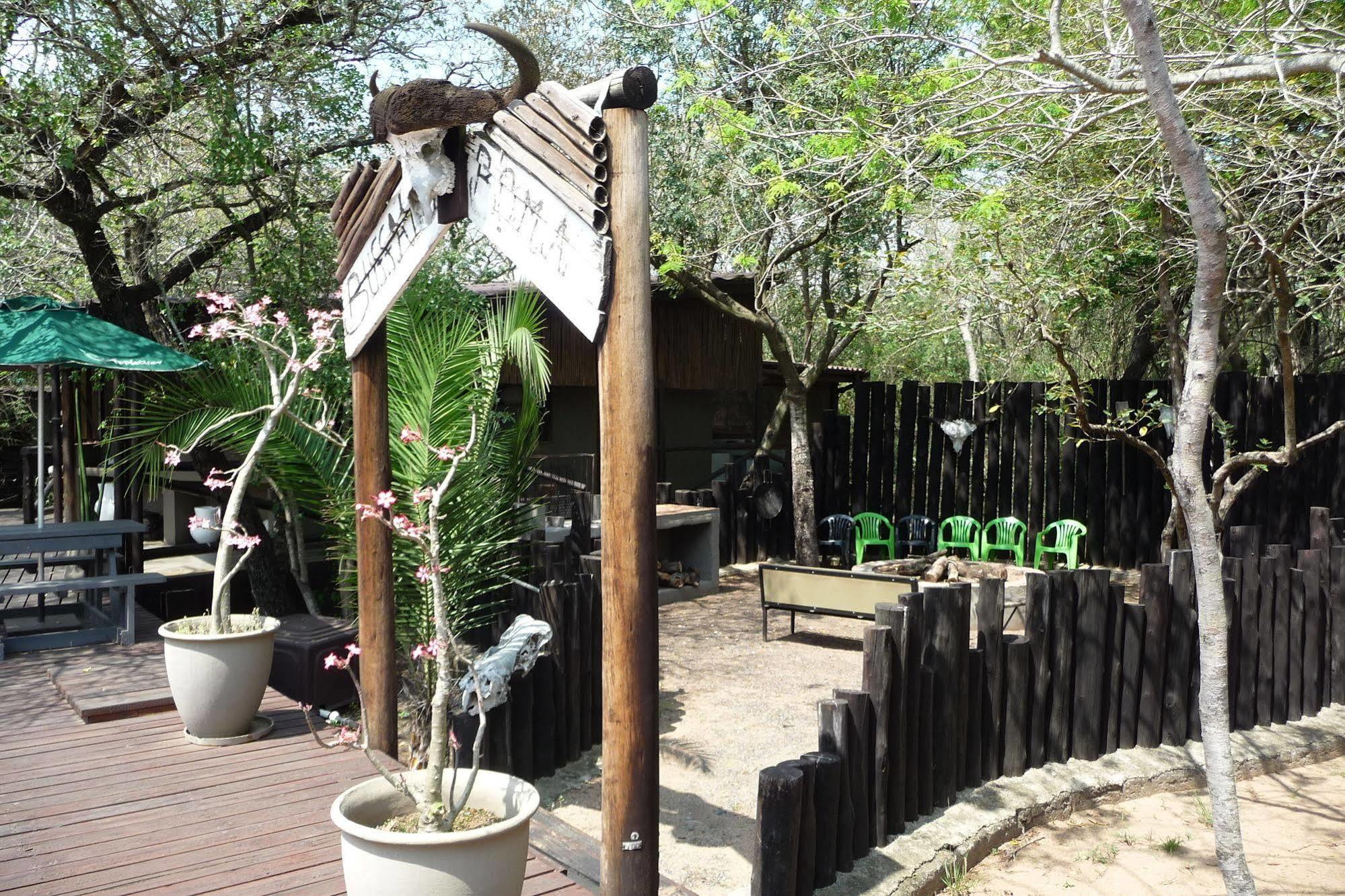 Isinkwe Backpackers Bushcamp Hotell Hluhluwe Eksteriør bilde
